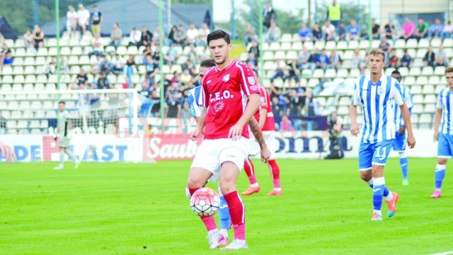 Cristi Săpunaru crede că Mutu ar putea „renaşte“ în tricoul echipei Pandurii (Foto: Alexandru Vîrtosu)