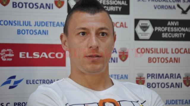 Florin Acsinte va evolua pentru Pandurii din 2016 (foto: stiri.botosani.ro)