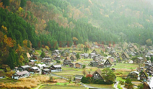 Shirakawa-Go, Japonia