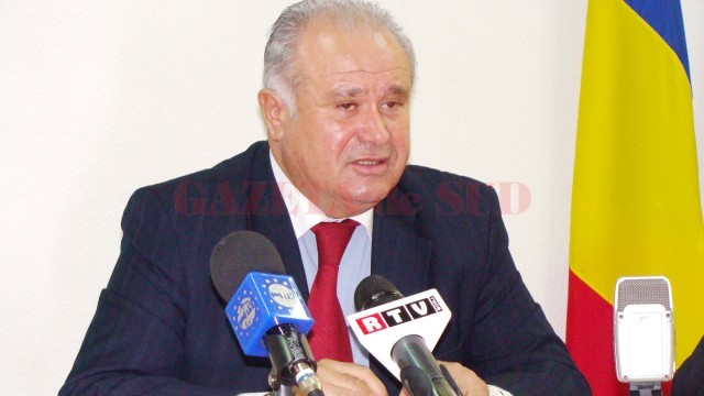Ion Călinoiu, preşedintele Consiliului Judeţean Gorj