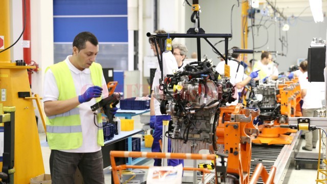 În Secția de Motoare de la Ford producția a scăzut cu 29.000 de unități într-un singur an (FOTO: arhiva GdS)