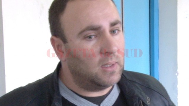 Cosmin Bădoiu, tatăl bebeluşului, îşi caută dreptatea cu ajutorul poliţiei (Foto: Eugen Măruţă)