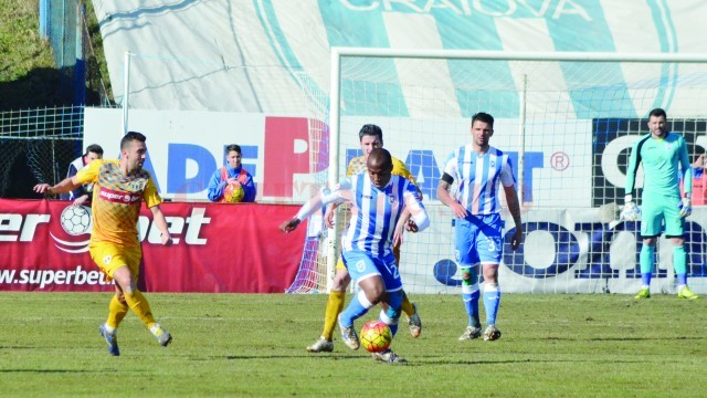 Madson a făcut multe recuperări, dar, din păcate, a fost eliminat după o intrare imprudentă (Foto: Alexandru Vîrtosu)
