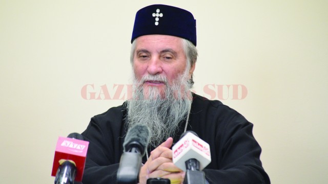 ÎPS acad. prof. univ. dr. Irineu, Arhiepiscopul Craiovei şi Mitropolitul Olteniei, a vorbit despre importanța cinstirii memoriei marilor personalități, așa cum este și Constantin Brâncuși (Foto: Traian Mitrache)