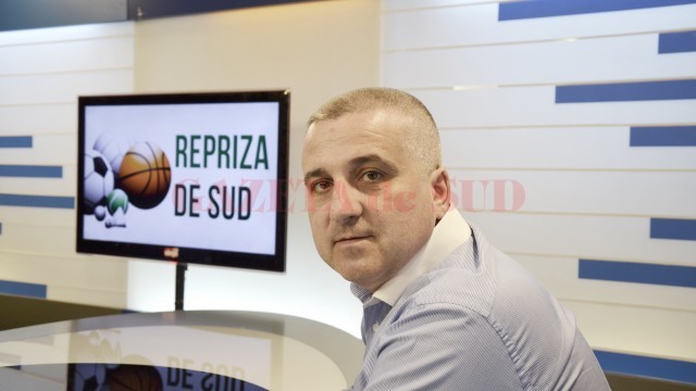 Felix Grigore este convins că alb-albaştrii vor face meciuri bune şi vor termina pe locul şapte (Foto: Alexandru Vîrtosu)