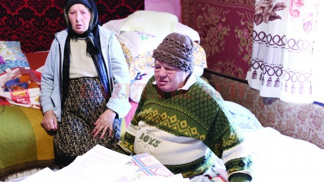 Aurel Beleţ, alături de soţia sa (Foto: Lucian Anghel)