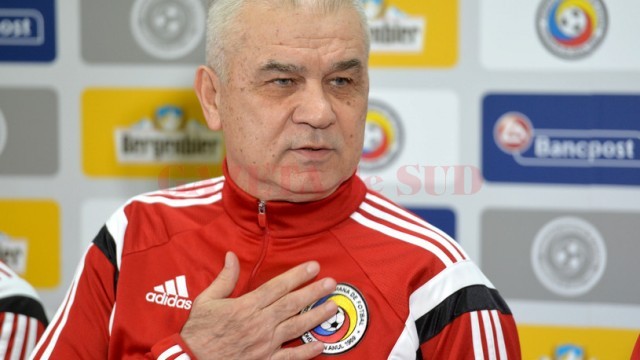 Dorința lui Anghel Iordănescu este să învingă Lituania și Spania (foto: prosport.ro)