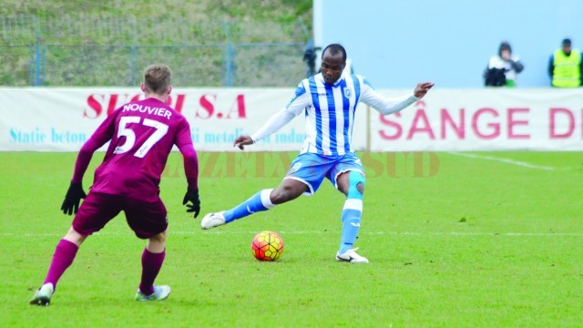 Madson vrea să-şi reamintească „gustul“ golului în partida cu CFR Cluj (Foto: Alexandru Vîrtosu)