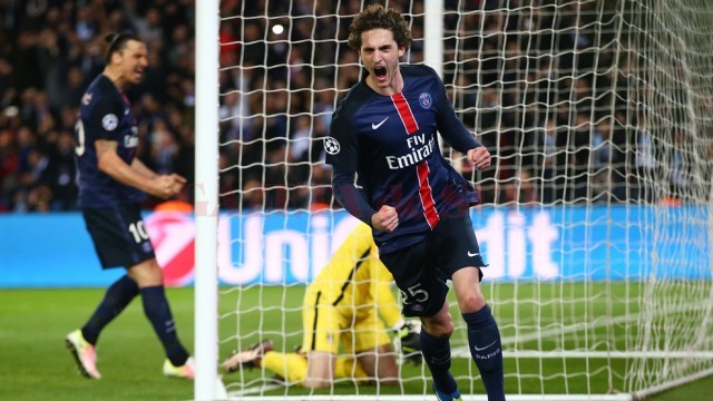 Rabiot a marcat pentru PSG golul doi, dar a fost insuficient pentru victorie (foto: uefa.com)