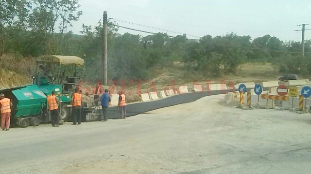 Drumurile judeţene au intrat în reabilitare (Foto: Eugen Măruţă)