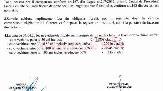 Răspunsul Primăriei Craiova privind locuinţele