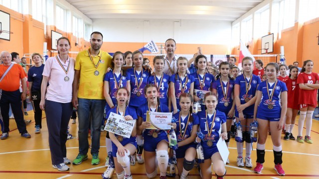 Echipa SCV Craiova a oprit acasă medaliile de bronz (foto: Lucian Anghel)