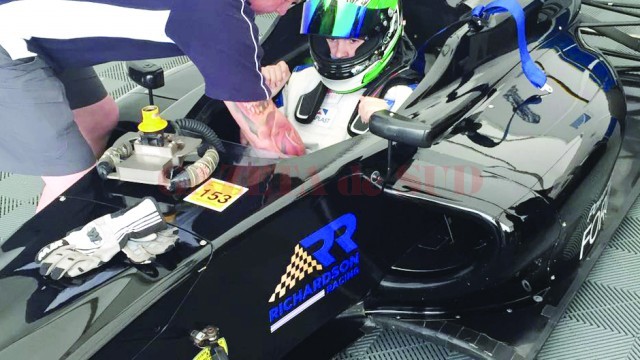 Alexandra Marinescu a făcut teste la Silverstone