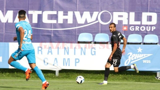 Măzărache a făcut o partidă bună cu Zenit (foto: csuc.ro)