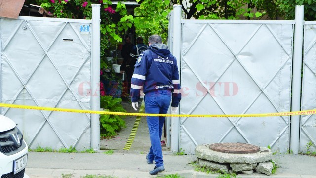 Anchetatorii au stabilit că bărbatul de 57 de ani și-a înjunghiat mama, după care a încercat să-și ia viața cu același cuțit (Foto: GdS)
