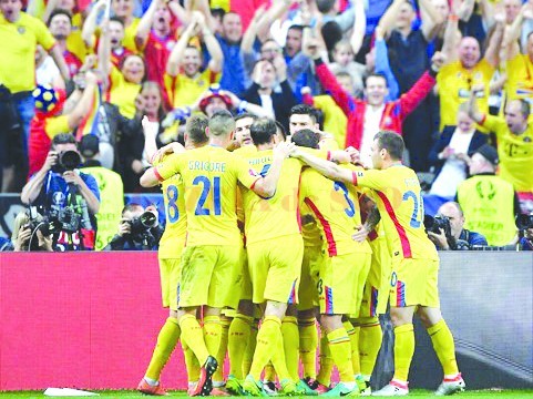 Românii au înscris un gol la Euro, dar nu au obţinut nici un punct în meciul cu Franţa
