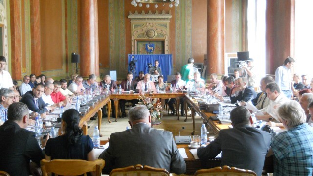 Şedinţa de constituire a noului Consiliu Judeţean  va avea loc pe 21 iunie (FOTO: Eugen Măruţă)