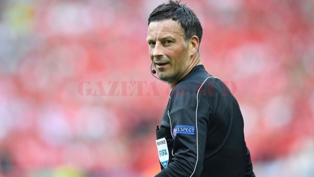 Mark Clattenburg va arbitra finala CE (foto: uefa.com)