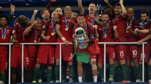 Lusitanii au reuşit să-şi adjudece trofeul CE (foto: uefa.com)