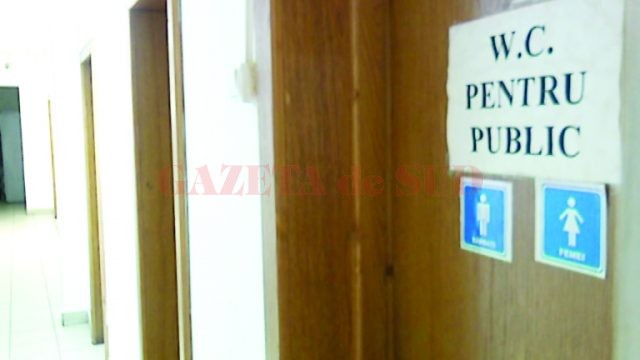 La CAS, publicul are o toaletă în incinta instituției