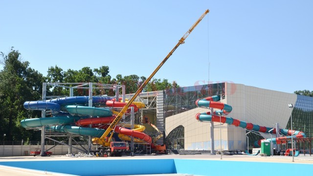 Primăria cere prelungirea contractului de finanţare pentru Water Park până în aprilie 2017 (FOTO: GdS)