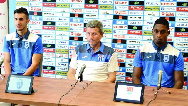 Andrei Ivan, Gigi Mulţescu şi Kay speră că CS Universitatea va rămâne pe podium şi după meciul de la Timişoara (Foto: Claudiu Tudor)