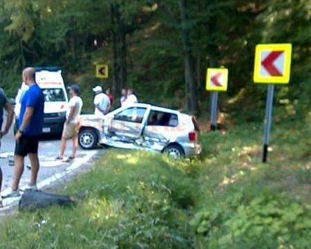 Opt dintre victime au ajuns la spital