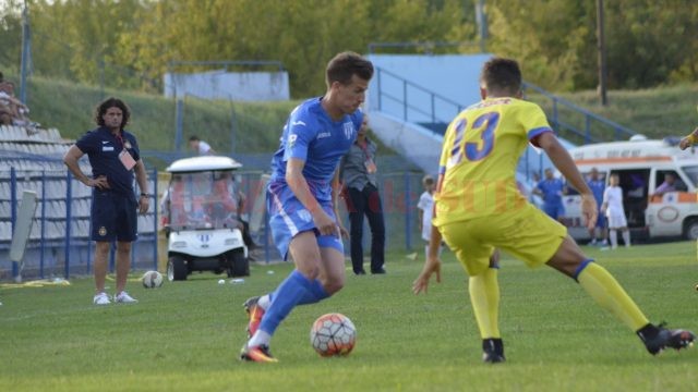 Olivian Surugiu a fost cel mai bun jucător de pe teren (Foto: Alexandru Vîrtosu)