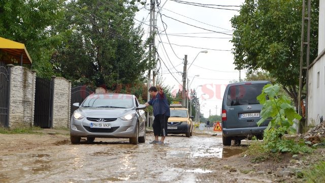 Strada Parângului din cartierul Bariera Vâlcii 