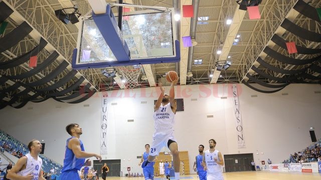 Jamar Abrams a reuşit câteva coşuri spectaculoase (Foto: Claudiu Tudor)