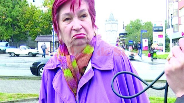 Alexandrina Bărbulescu spune că s-a îmbolnăvit din cauza frigului