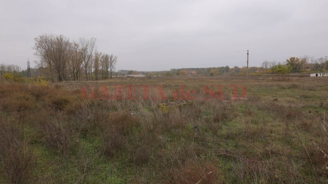 Pe terenul unde s-a aflat termocentrala și pe cele din jur, administrația are în vedere construirea unui parc industrial (Foto: Lucian Anghel)