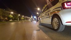 Anchetatorii au stabilit că șoferul băut a reușit să traverseze orașul cu poliția pe urmele sale (Arhiva GdS)