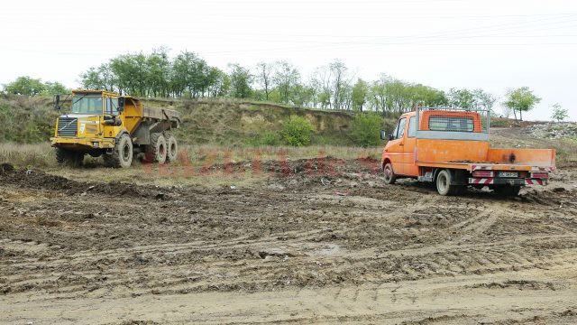 Potrivit Master Planului de Deșeuri, în Calafat se lucrează la o stație de sortare a gunoiului (Foto: Lucian Anghel)
