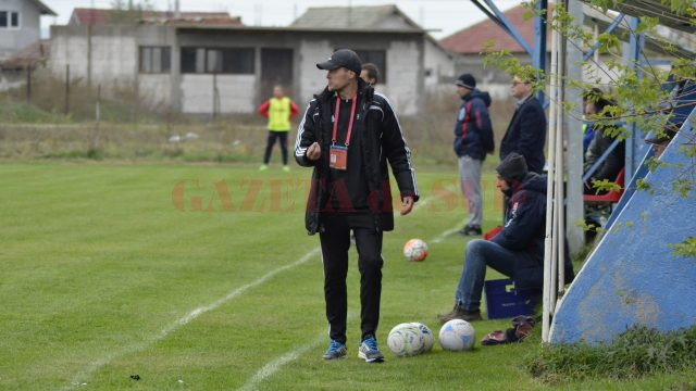 Victor Naicu, mulțumit de joc, nu și de rezultatul de la Bradu (foto: Alexandru Vîrtosu)