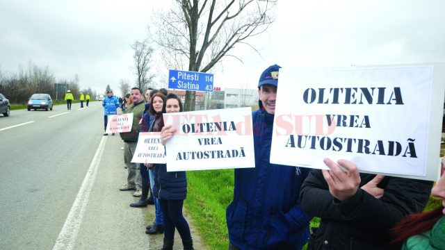 Visul oltenilor de a avea autostradă până la Piteşti este pe cale să devină realitate (Foto: Arhiva GdS)