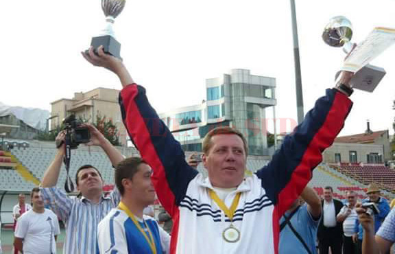 Regretatul Liviu Răducan le-a fost alături pompierilor fotbaliști la toate succesele obținute