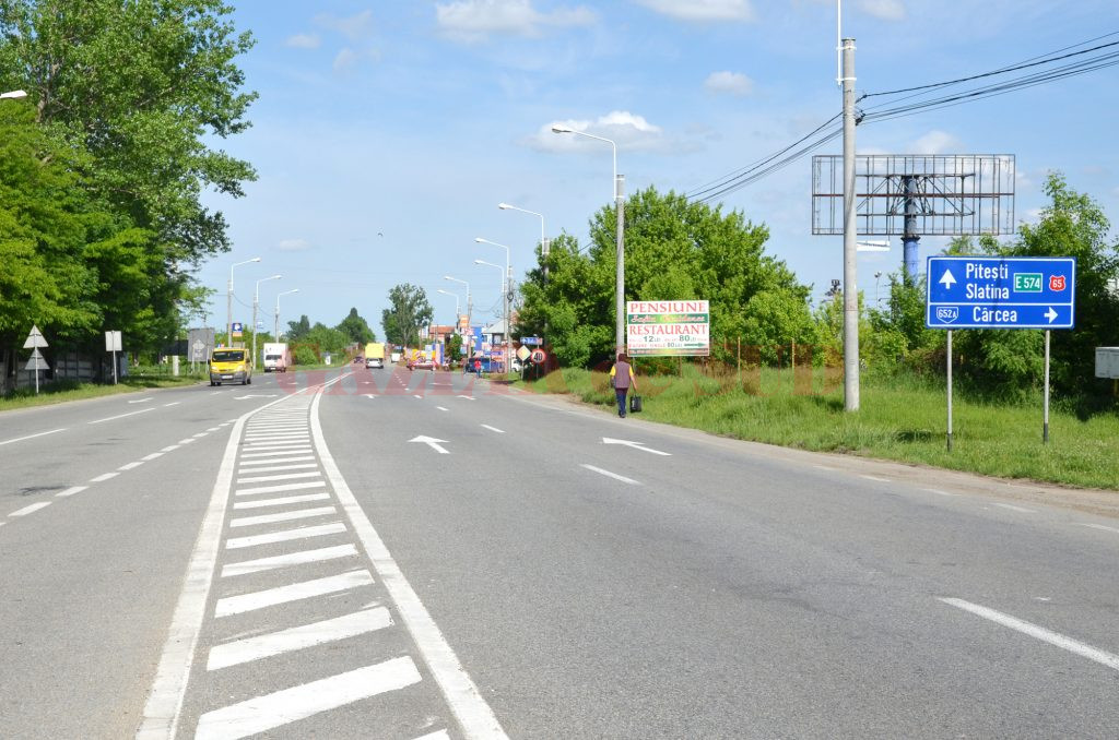 Un drum de la Craiova la Piteşti pe actualul traseu durează aproximativ două ore