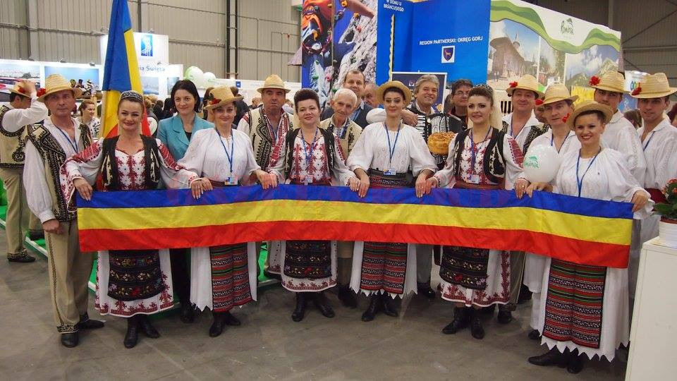 Delegaţia Gorj la standul României