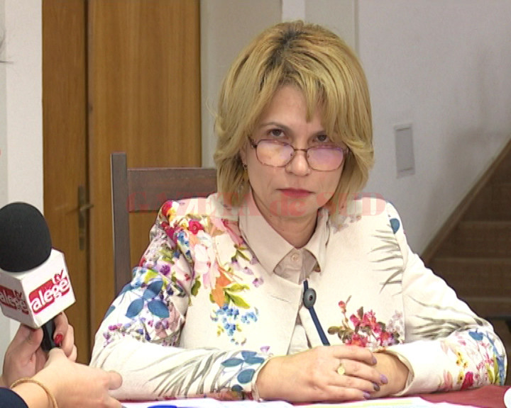 Simona Ciulu, inspector școlar pentru învățământul tehnic și profesional (Foto: captură video)