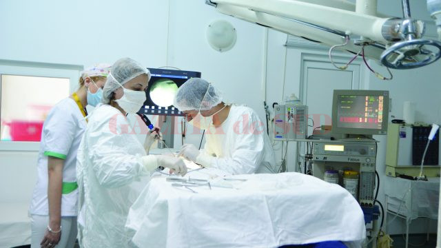 Prin donație a primit aparatură și Clinica de Chirurgie şi Ortopedie Pediatrică a SJU Craiova (Foto: arhiva GdS)