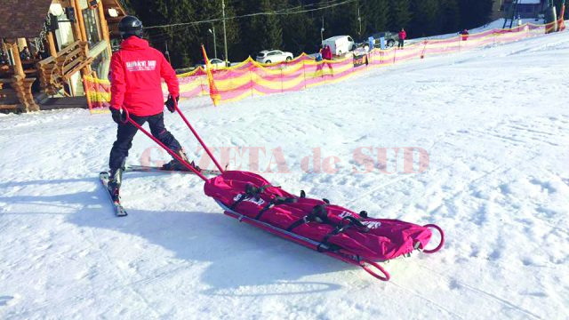 Patrula de schi, prezentă pe tot sezonul de iarnă în Rânca