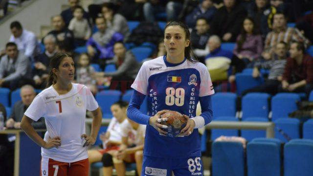 Cristina Zamfir este principala marcatoare a echipei craiovene în acest sezon