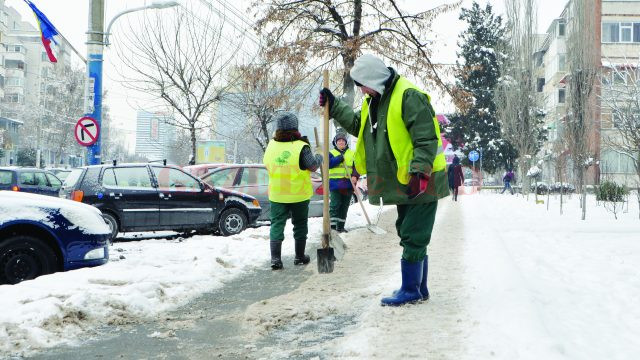 Echipele RAADPFL, la lucru pe Calea București (Foto: Bogdan Grosu)