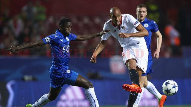 Steven N'Zonzi (în alb) și colegii săi nu s-au împiedicat de britanici (Foto: uefa.com)