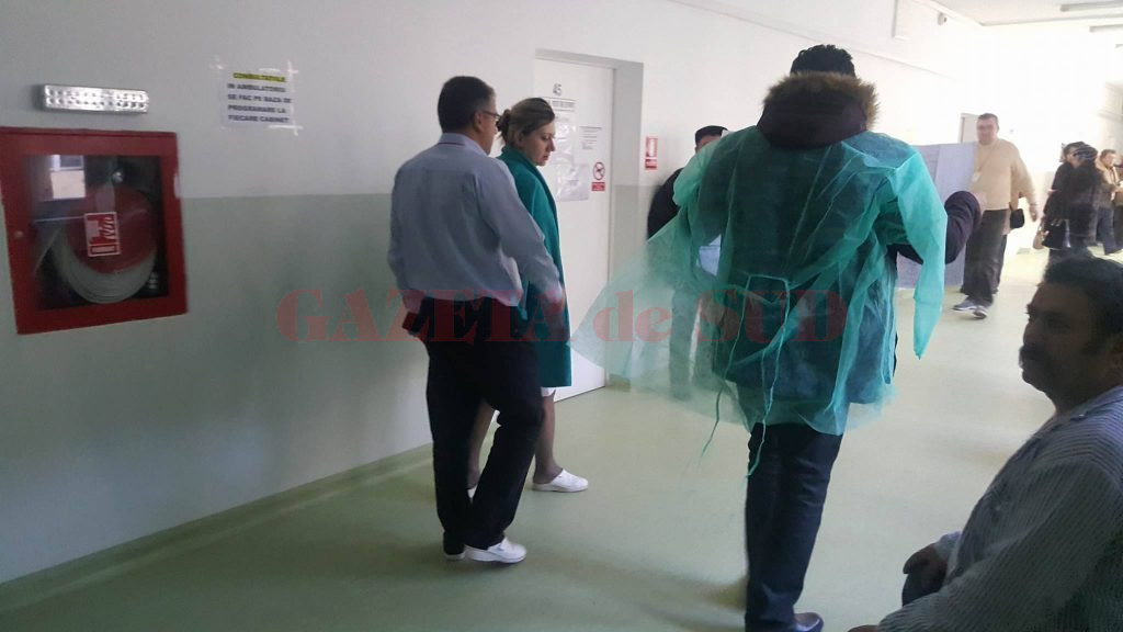 Inspectorii de control au ajuns ieri la Spitalul Judeţean  din Târgu Jiu  