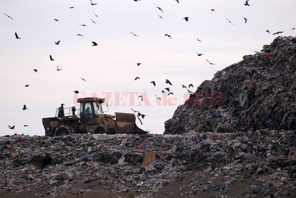 Noua taxă de depozitare a deşeurilor la groapa de la Mofleni mai are puţin şi ajunge în instanţă (foto: Lucian Anghel)