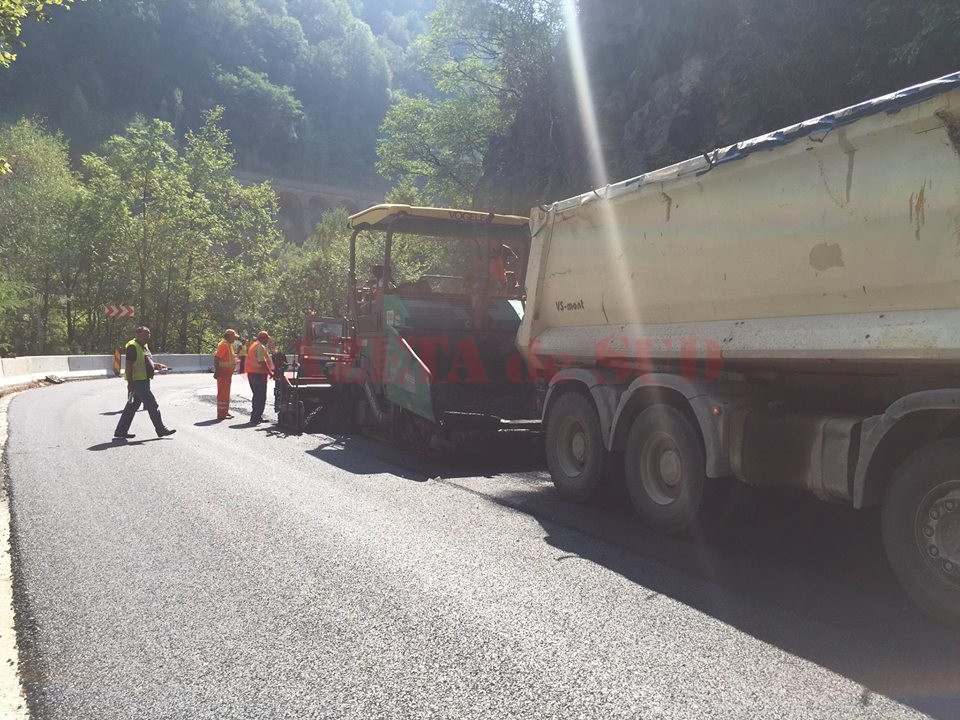 DN66 este pregătit de primăvară