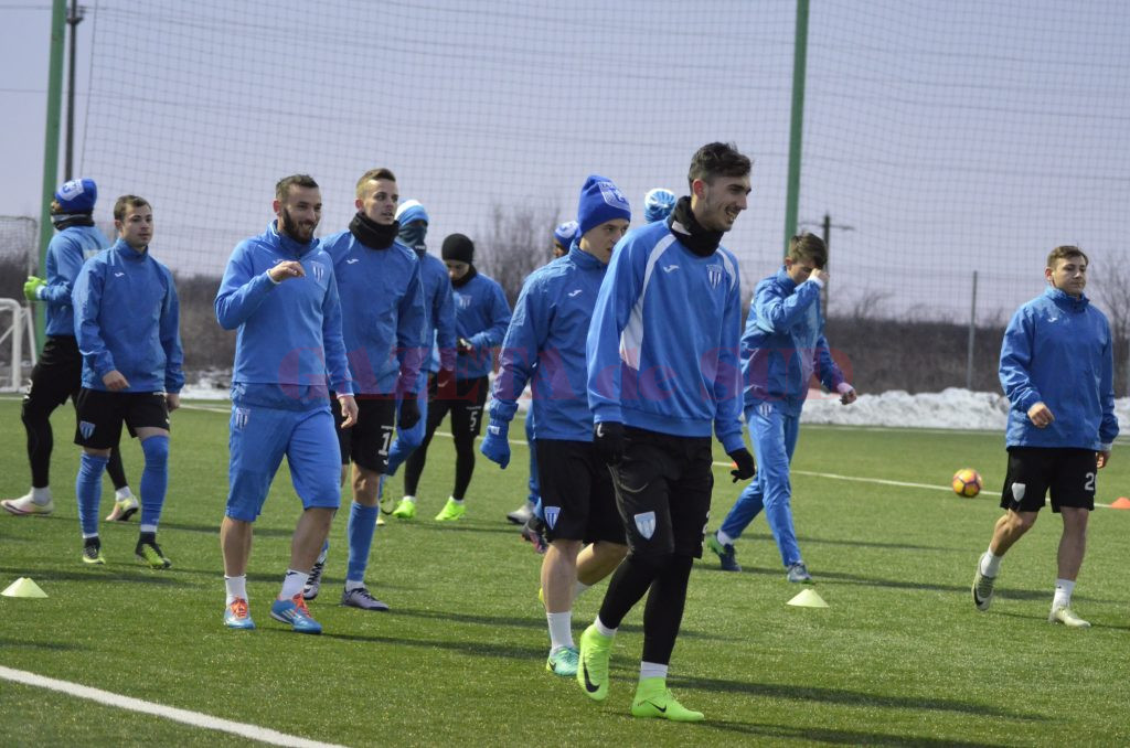 Andrei Ivan şi colegii săi pregătesc meciul cu Astra într-o atmosferă destinsă (Foto: Alexandru Vîrtosu)