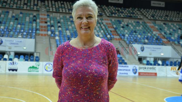 Monica Șușman Ertanhan a fost emoționată la revenirea în Polivalentă